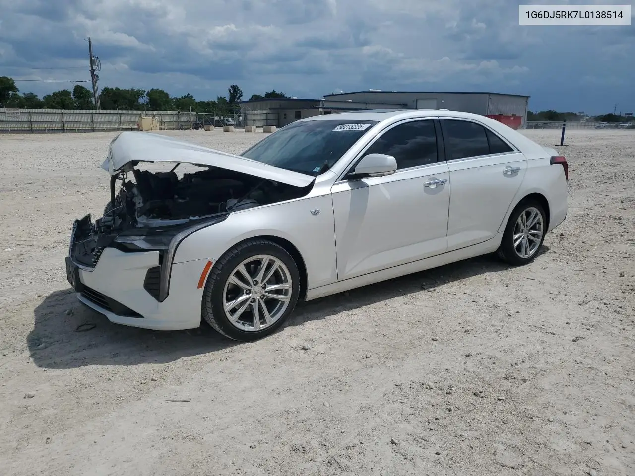 2020 Cadillac Ct4 Luxury VIN: 1G6DJ5RK7L0138514 Lot: 56273225