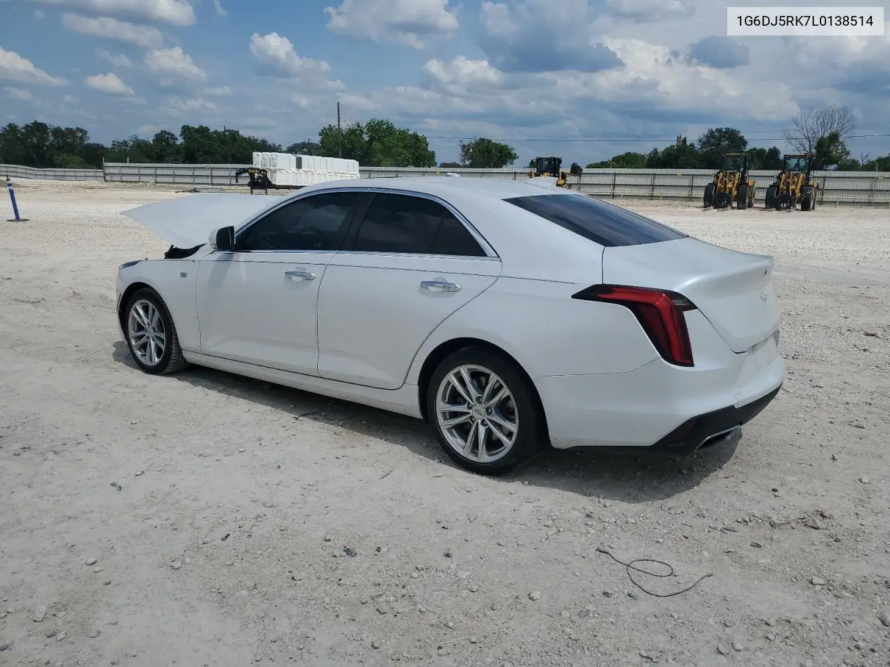 2020 Cadillac Ct4 Luxury VIN: 1G6DJ5RK7L0138514 Lot: 56273225