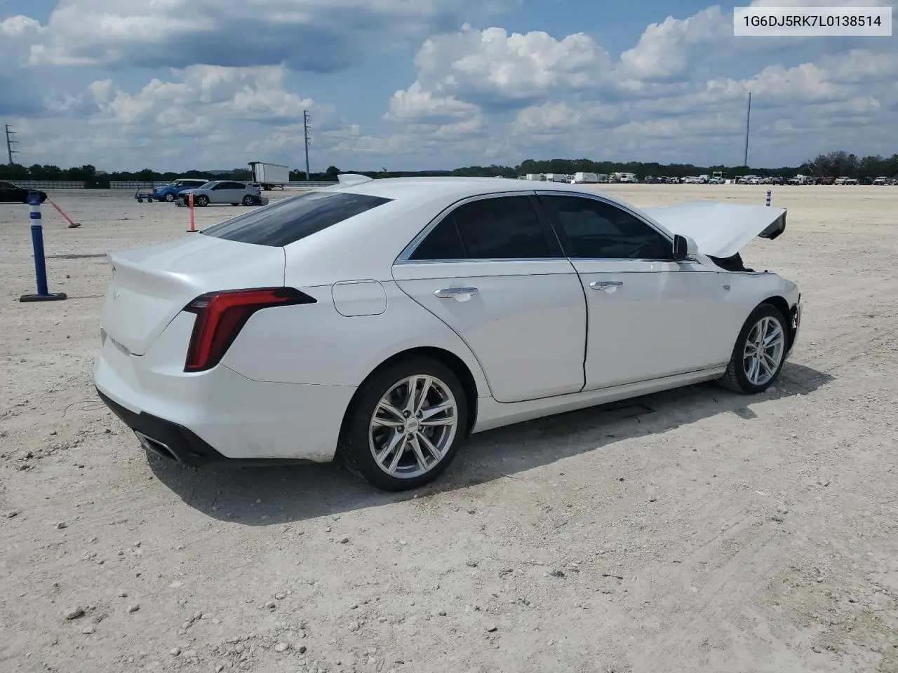 2020 Cadillac Ct4 Luxury VIN: 1G6DJ5RK7L0138514 Lot: 56273225