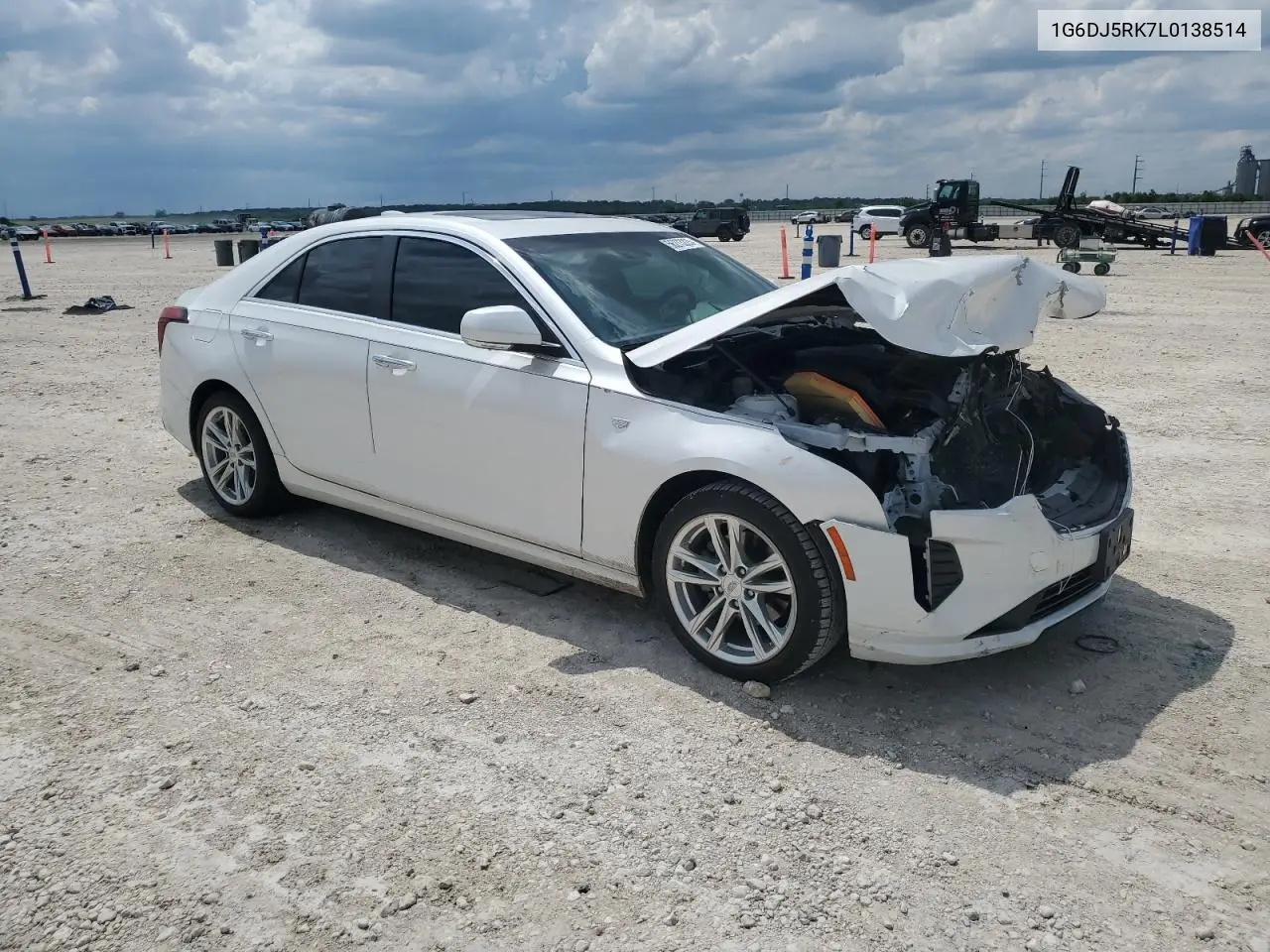 2020 Cadillac Ct4 Luxury VIN: 1G6DJ5RK7L0138514 Lot: 56273225