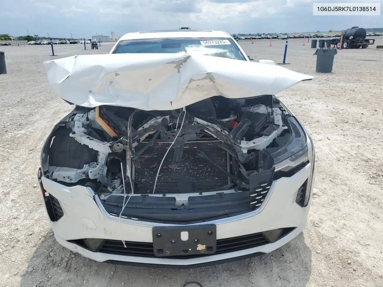 2020 Cadillac Ct4 Luxury VIN: 1G6DJ5RK7L0138514 Lot: 56273225