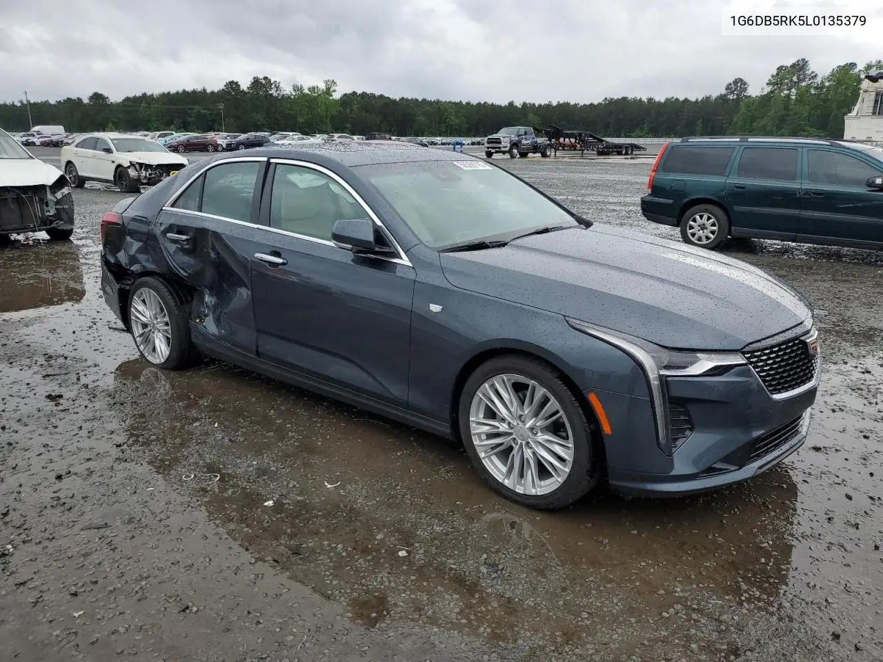 2020 Cadillac Ct4 Premium Luxury VIN: 1G6DB5RK5L0135379 Lot: 56368795