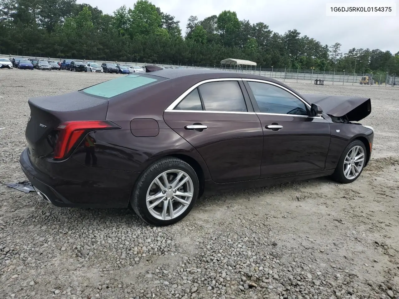 2020 Cadillac Ct4 Luxury VIN: 1G6DJ5RK0L0154375 Lot: 57099925