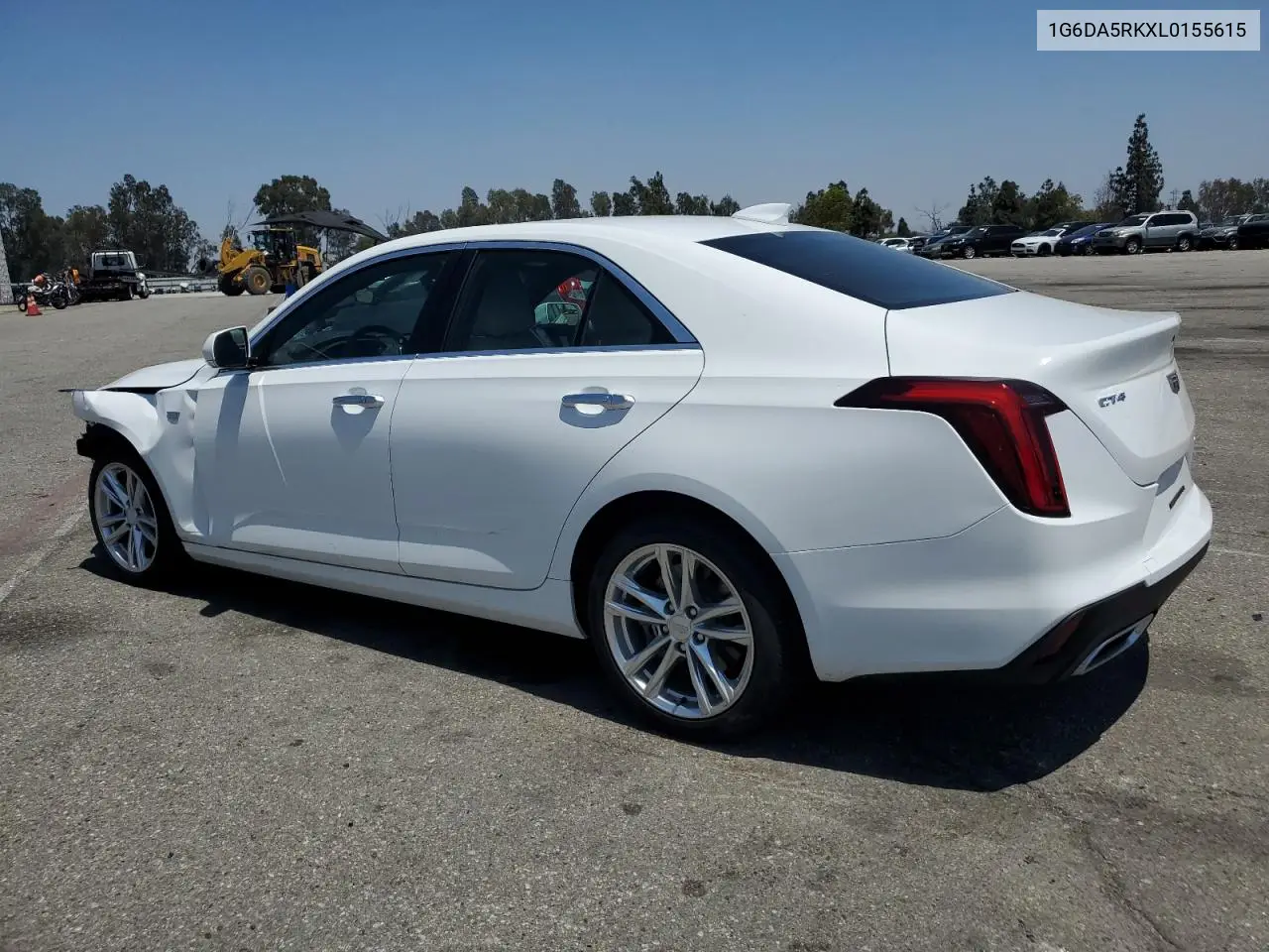 2020 Cadillac Ct4 Luxury VIN: 1G6DA5RKXL0155615 Lot: 60728655