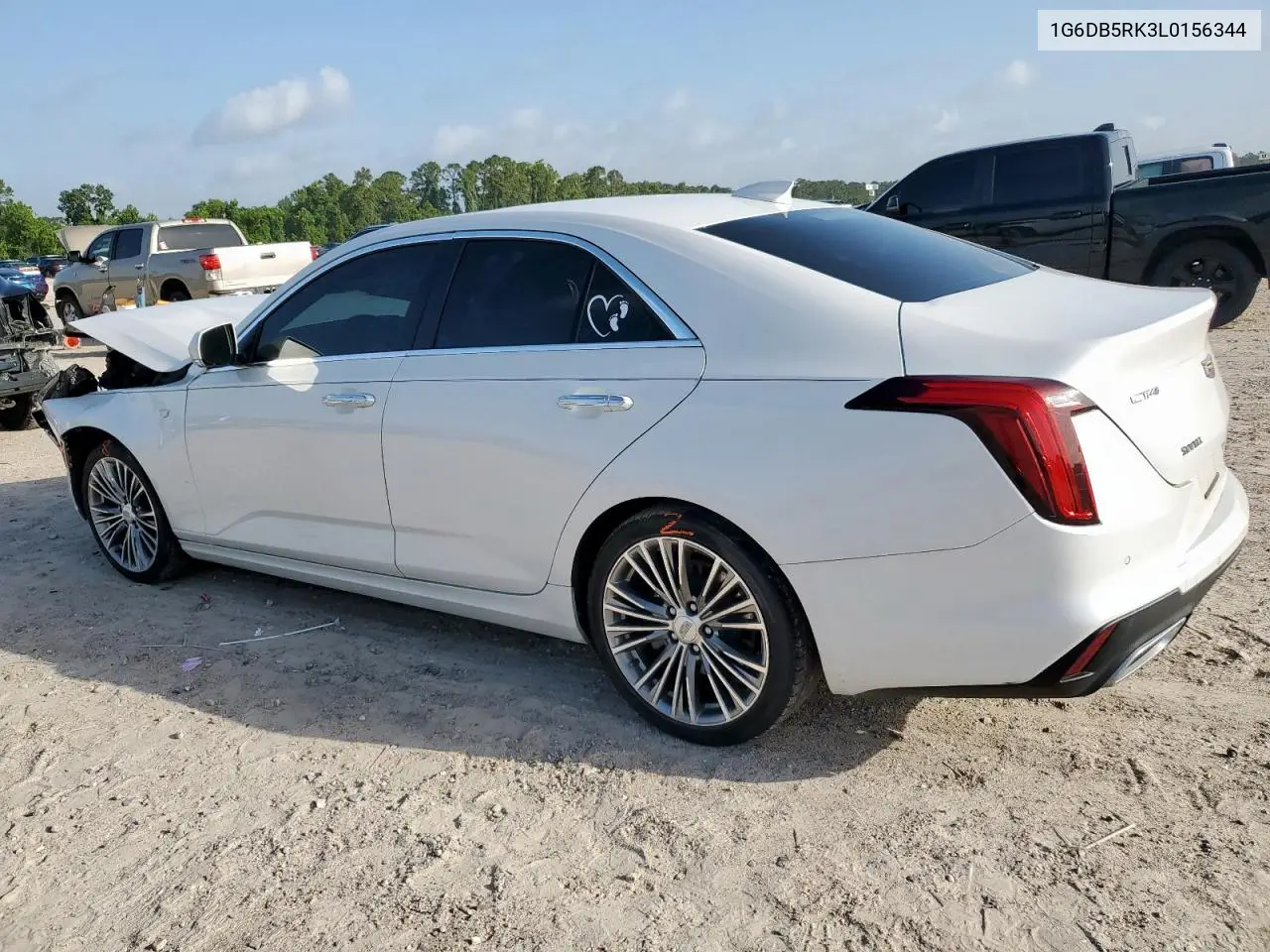 2020 Cadillac Ct4 Premium Luxury VIN: 1G6DB5RK3L0156344 Lot: 61162575