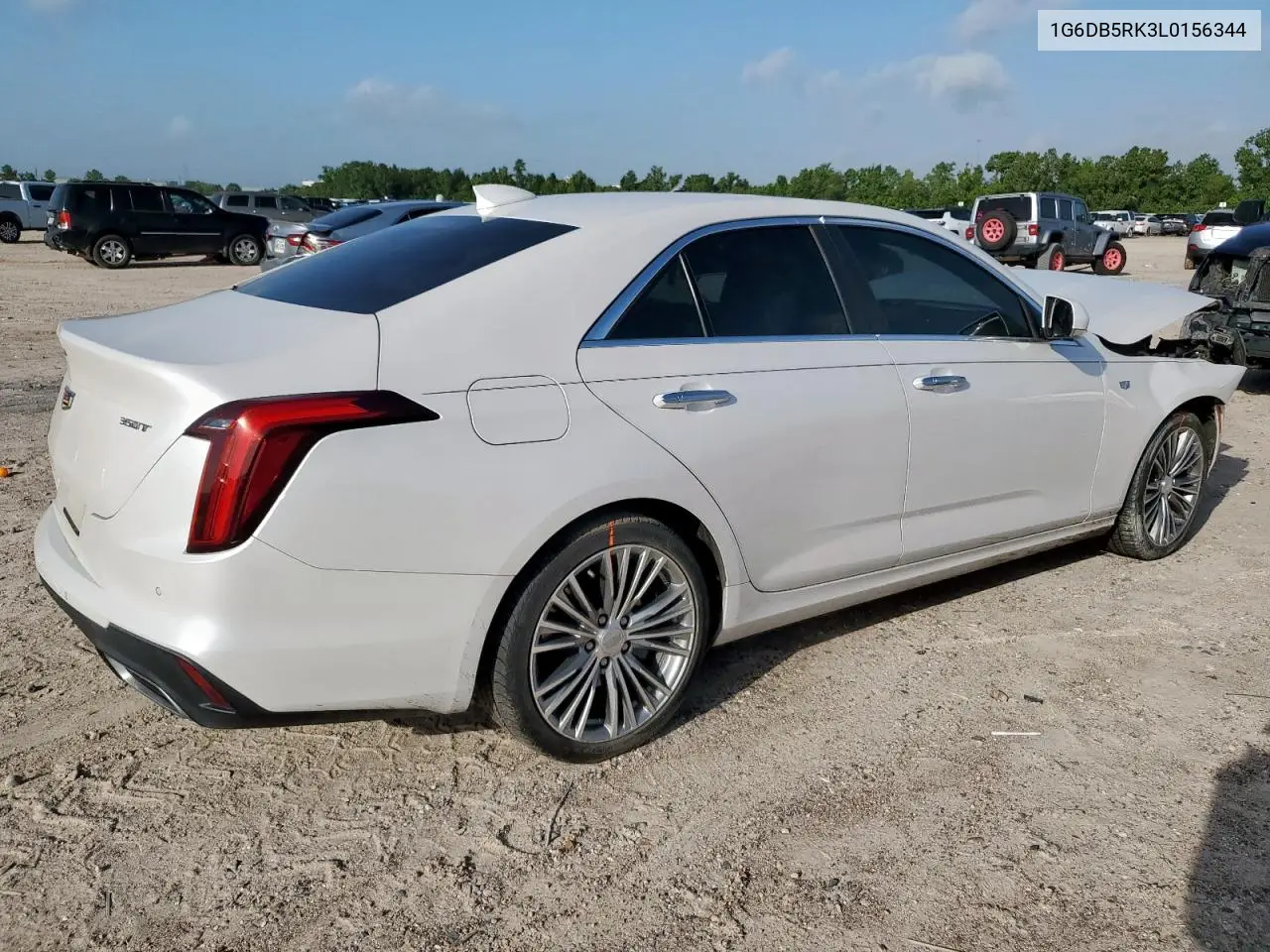 2020 Cadillac Ct4 Premium Luxury VIN: 1G6DB5RK3L0156344 Lot: 61162575