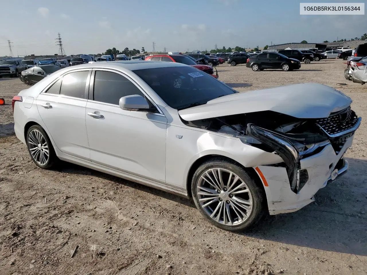 2020 Cadillac Ct4 Premium Luxury VIN: 1G6DB5RK3L0156344 Lot: 61162575