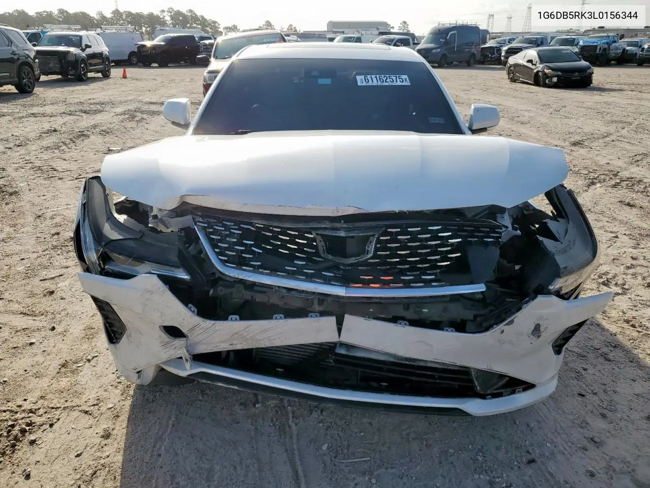 2020 Cadillac Ct4 Premium Luxury VIN: 1G6DB5RK3L0156344 Lot: 61162575