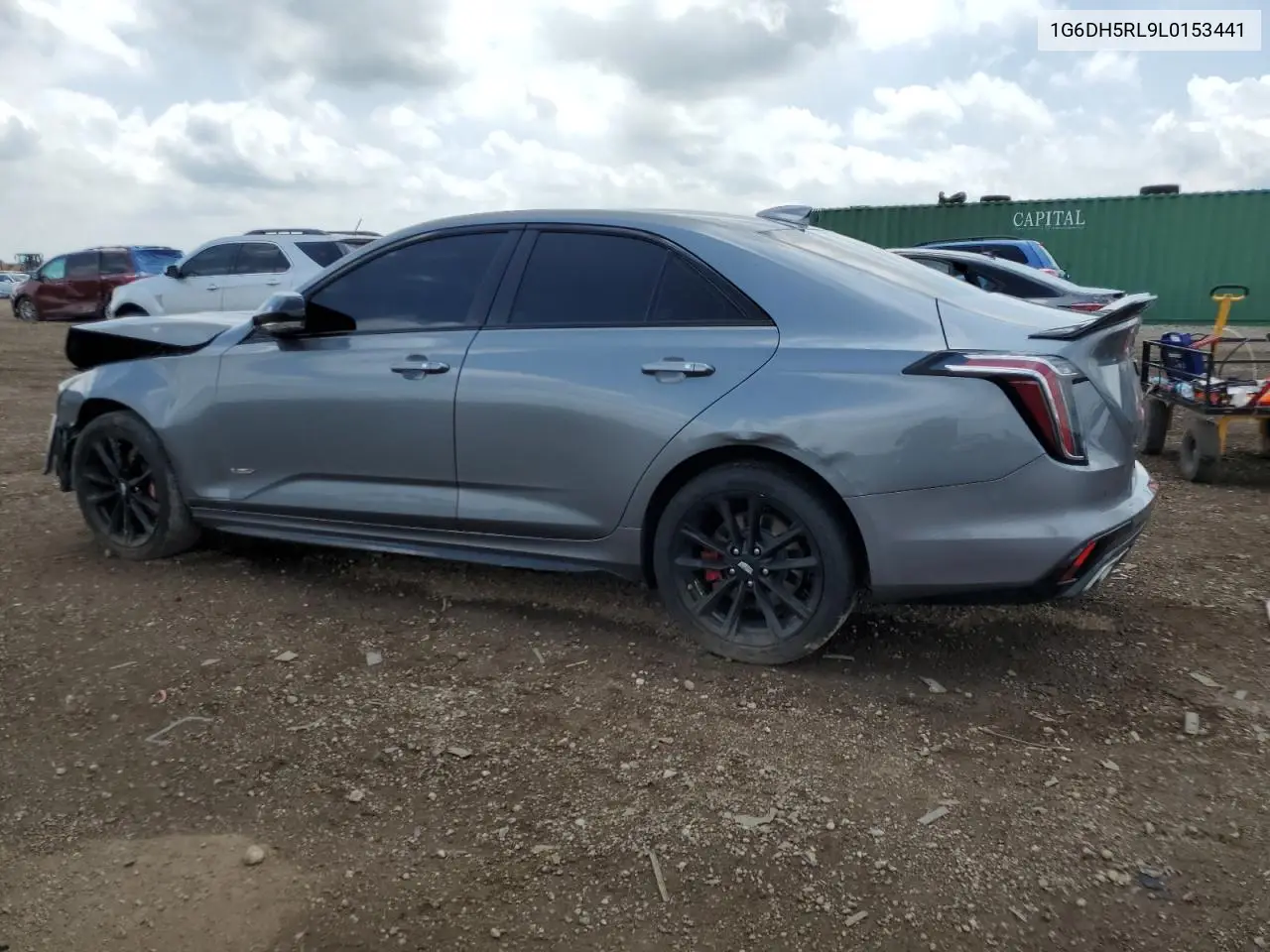 2020 Cadillac Ct4-V VIN: 1G6DH5RL9L0153441 Lot: 62027565