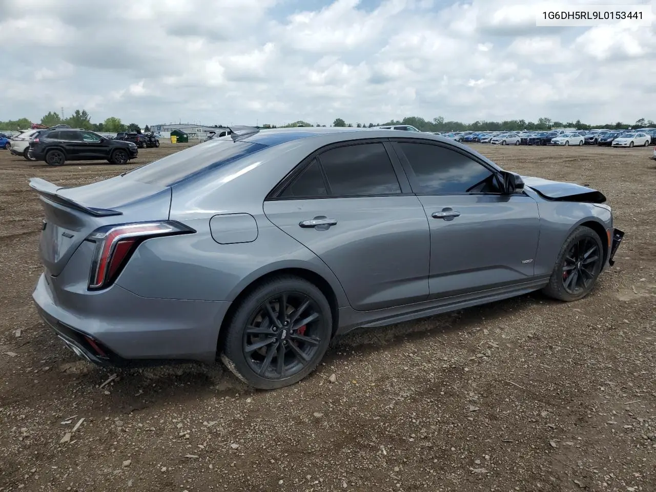 2020 Cadillac Ct4-V VIN: 1G6DH5RL9L0153441 Lot: 62027565