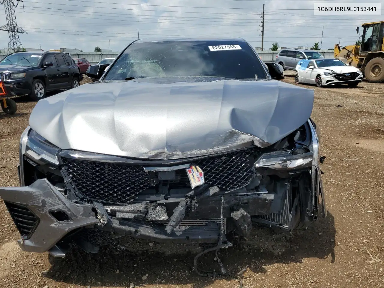 2020 Cadillac Ct4-V VIN: 1G6DH5RL9L0153441 Lot: 62027565