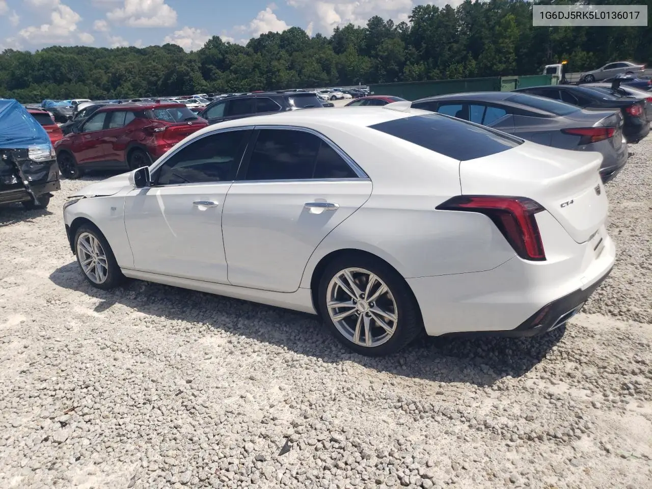 2020 Cadillac Ct4 Luxury VIN: 1G6DJ5RK5L0136017 Lot: 62846905