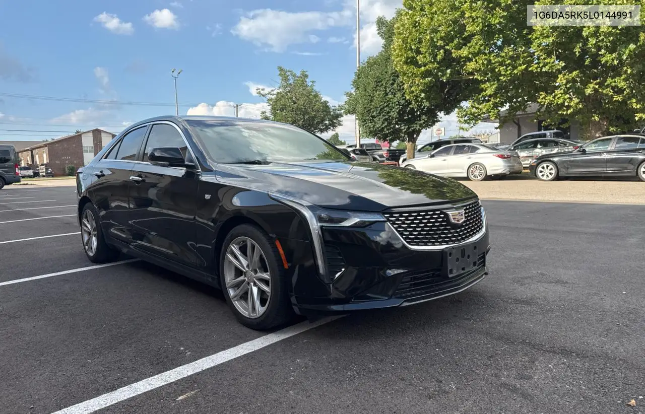 2020 Cadillac Ct4 Luxury VIN: 1G6DA5RK5L0144991 Lot: 64141685