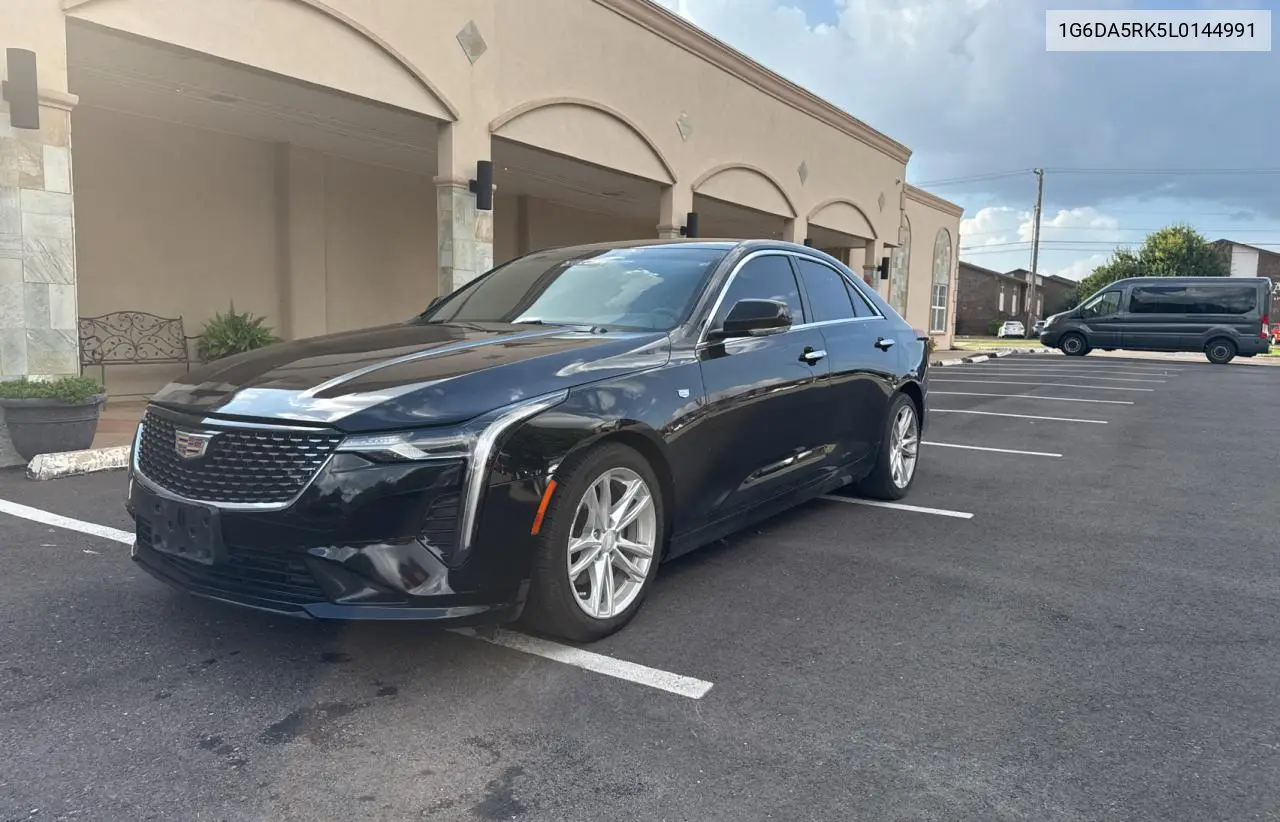 2020 Cadillac Ct4 Luxury VIN: 1G6DA5RK5L0144991 Lot: 64141685