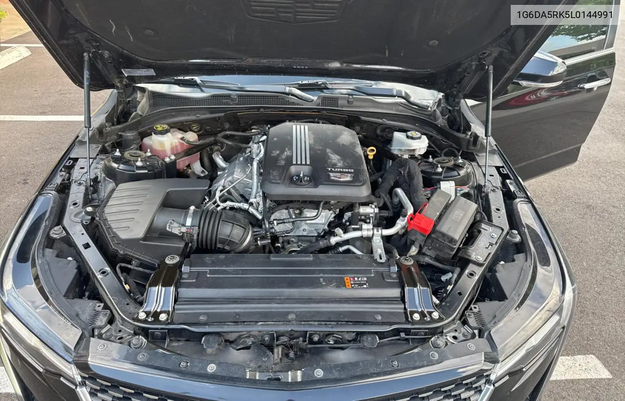 2020 Cadillac Ct4 Luxury VIN: 1G6DA5RK5L0144991 Lot: 64141685