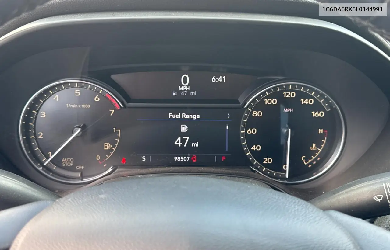 2020 Cadillac Ct4 Luxury VIN: 1G6DA5RK5L0144991 Lot: 64141685