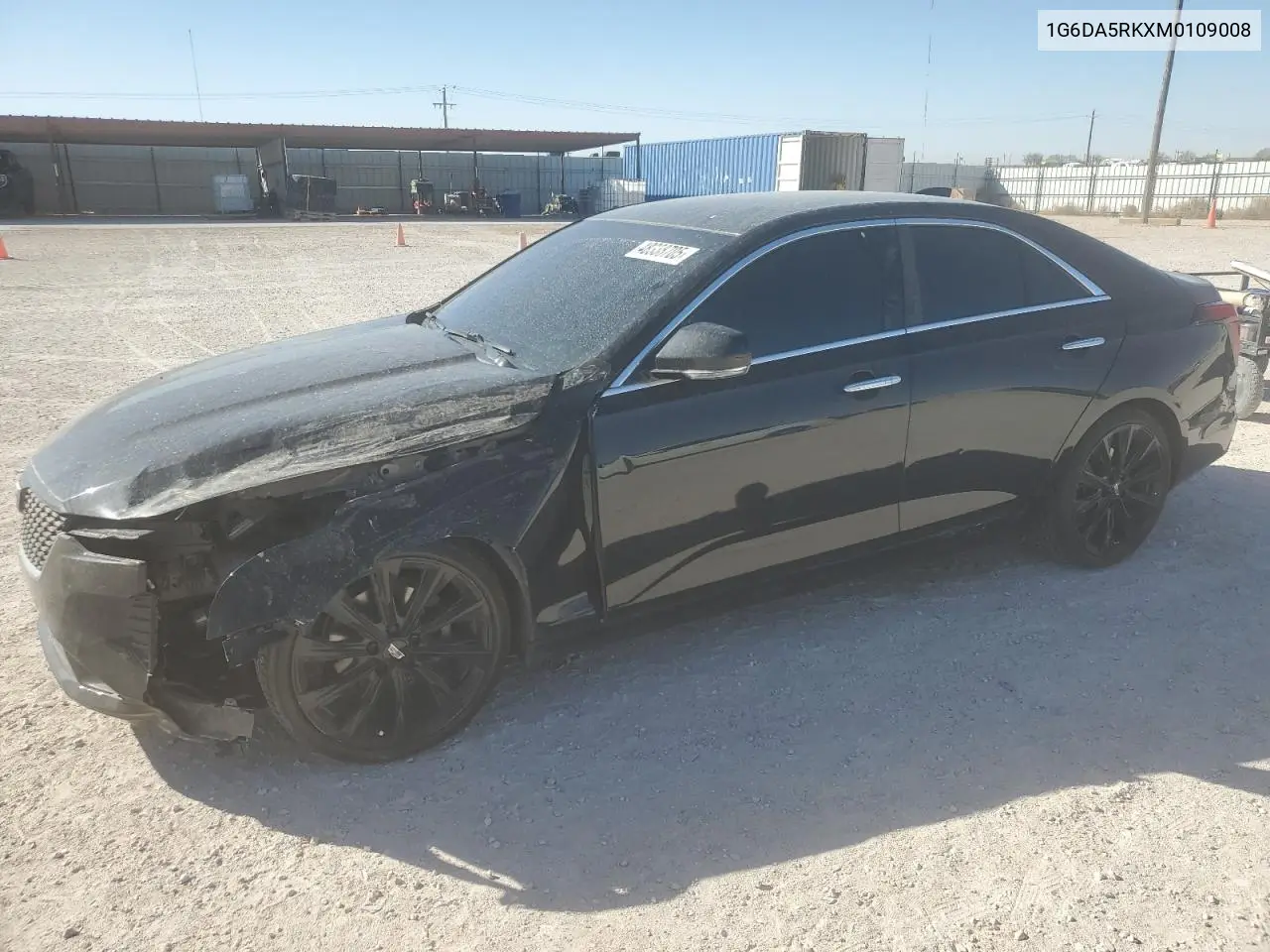 2021 Cadillac Ct4 Luxury VIN: 1G6DA5RKXM0109008 Lot: 48338705