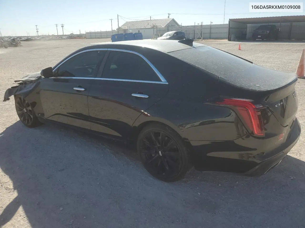 2021 Cadillac Ct4 Luxury VIN: 1G6DA5RKXM0109008 Lot: 48338705