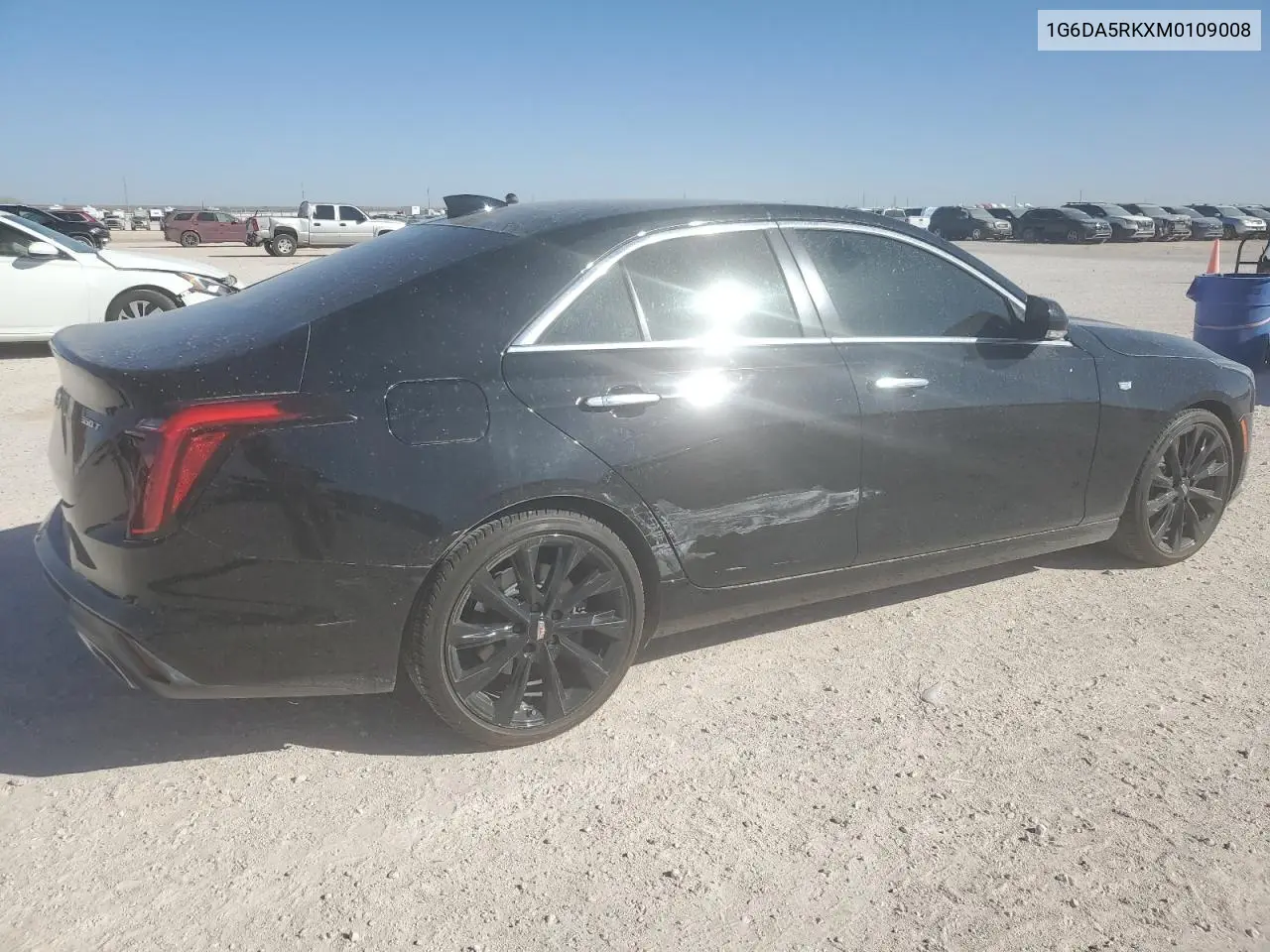 2021 Cadillac Ct4 Luxury VIN: 1G6DA5RKXM0109008 Lot: 48338705