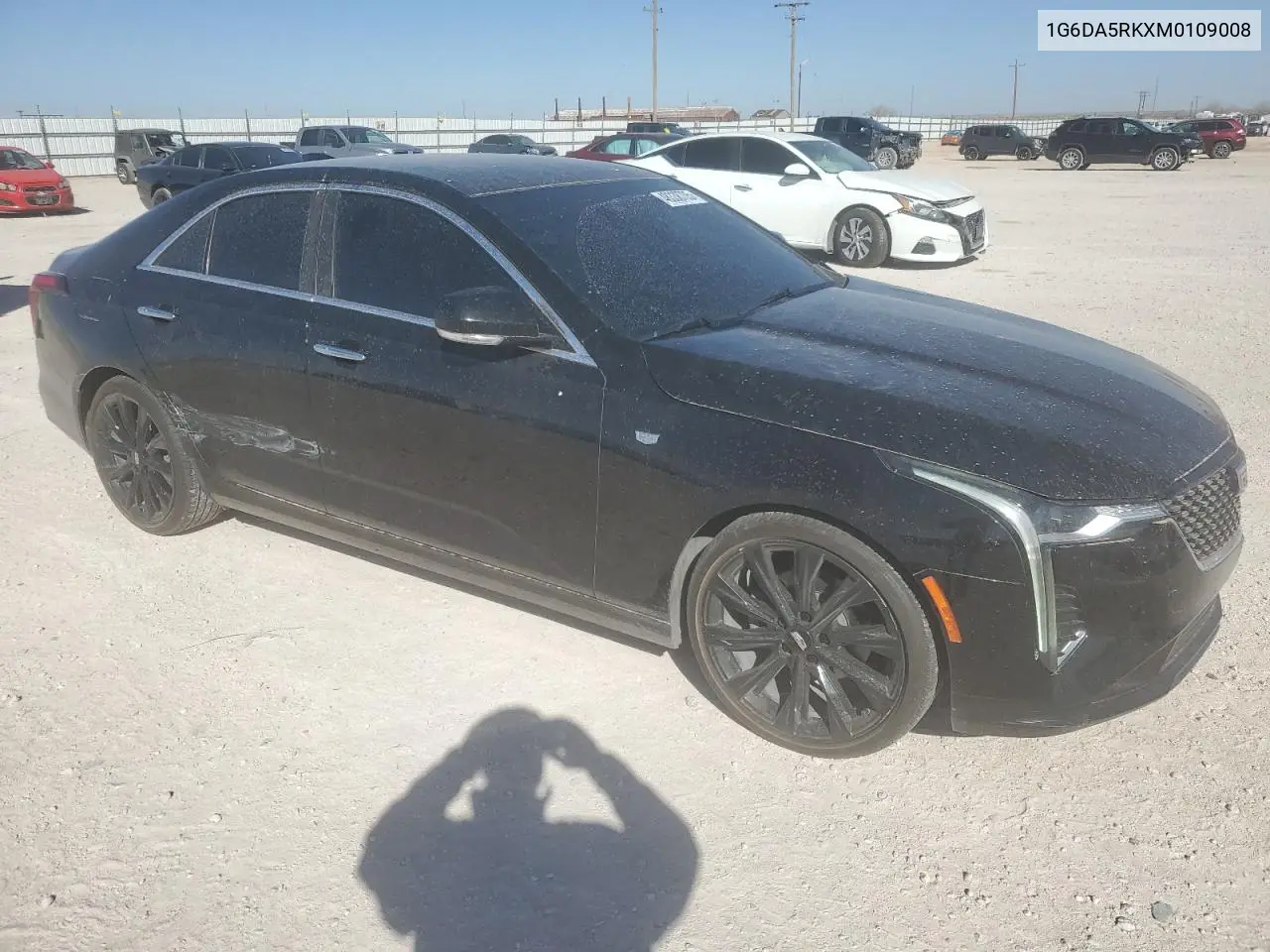 2021 Cadillac Ct4 Luxury VIN: 1G6DA5RKXM0109008 Lot: 48338705