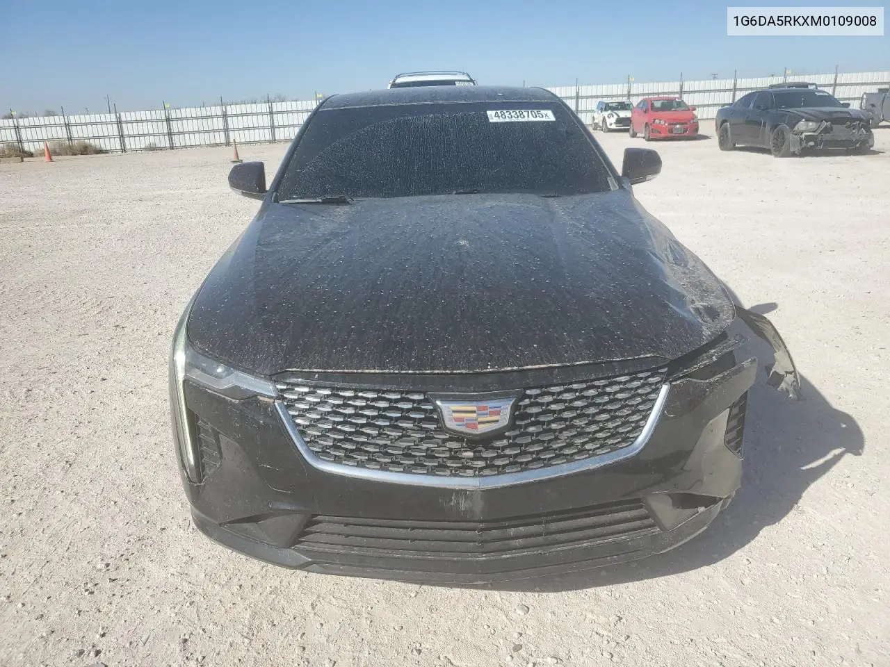 2021 Cadillac Ct4 Luxury VIN: 1G6DA5RKXM0109008 Lot: 48338705