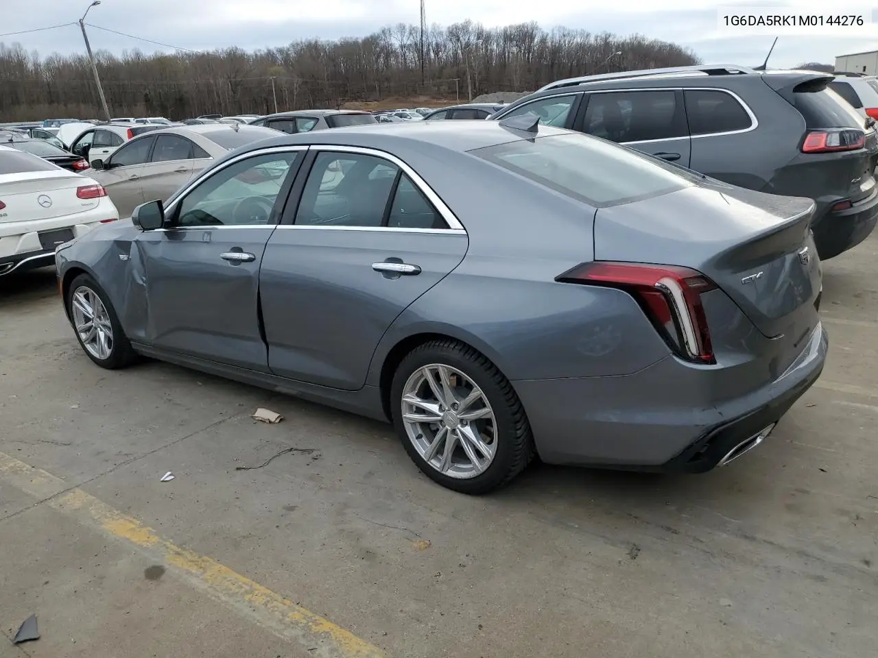 2021 Cadillac Ct4 Luxury VIN: 1G6DA5RK1M0144276 Lot: 49243745