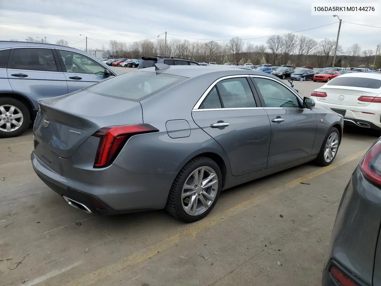 2021 Cadillac Ct4 Luxury VIN: 1G6DA5RK1M0144276 Lot: 49243745