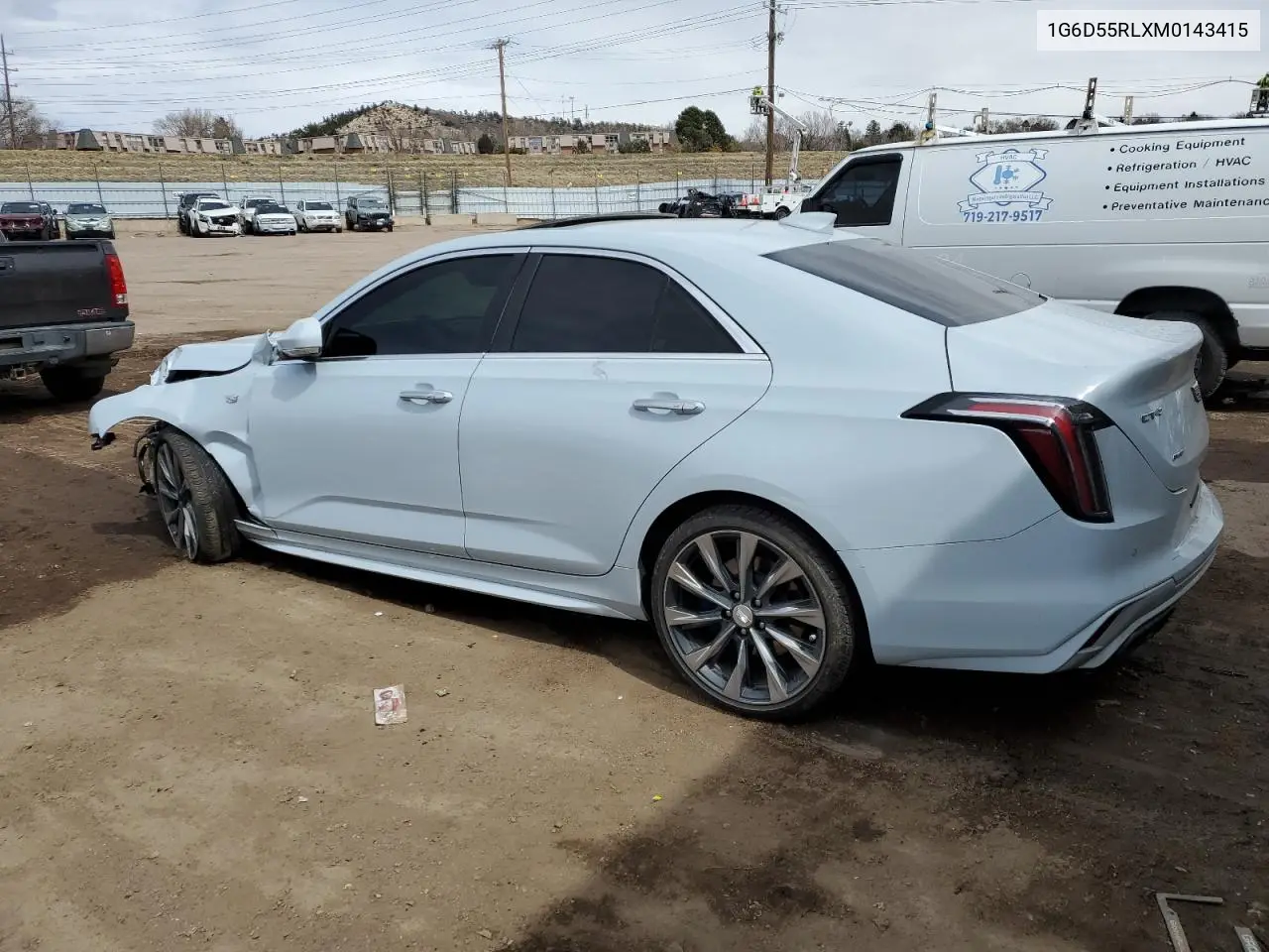 2021 Cadillac Ct4 Premium Luxury Special Edition VIN: 1G6D55RLXM0143415 Lot: 50053785