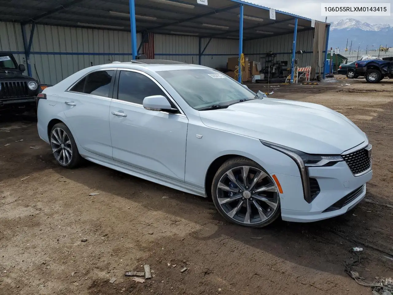 2021 Cadillac Ct4 Premium Luxury Special Edition VIN: 1G6D55RLXM0143415 Lot: 50053785