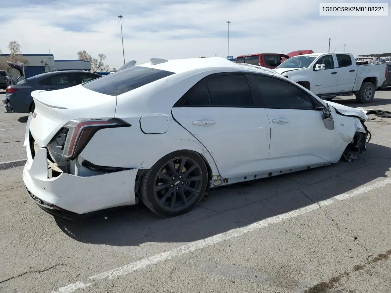 2021 Cadillac Ct4 Sport VIN: 1G6DC5RK2M0108221 Lot: 50367115