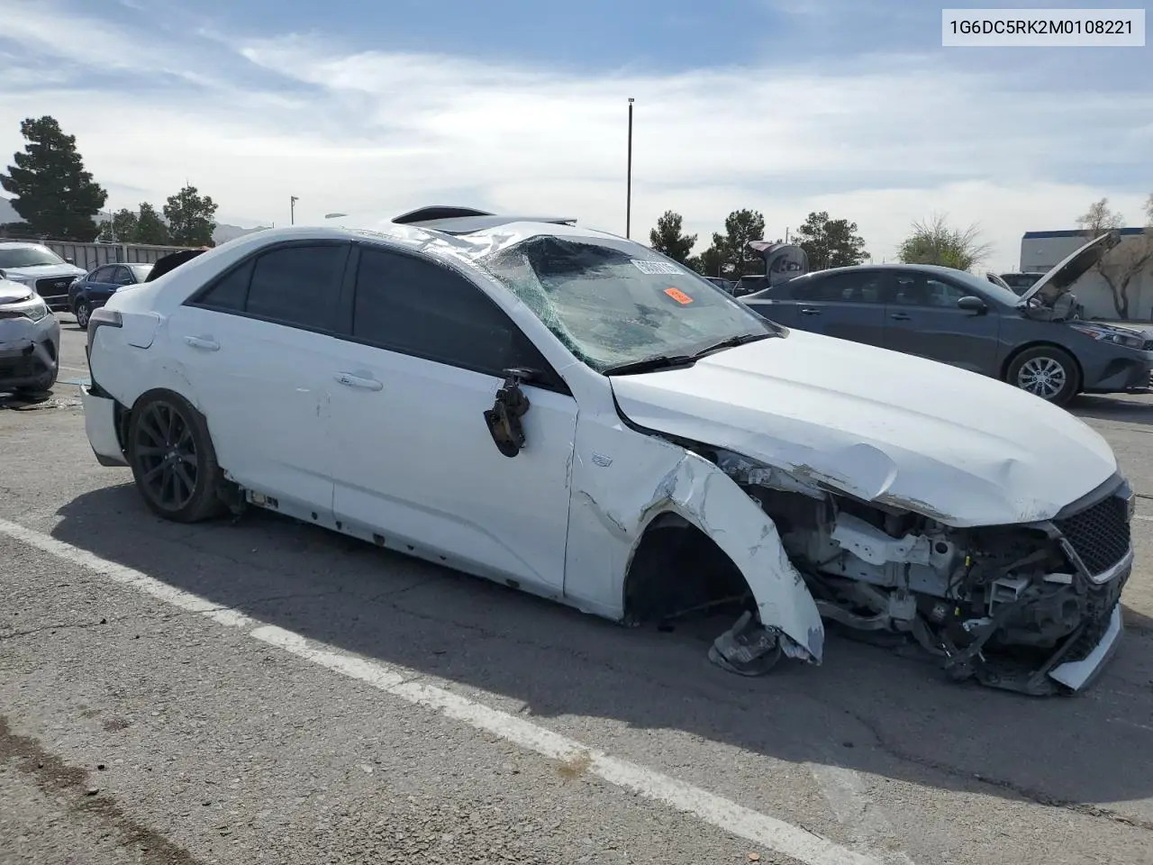 2021 Cadillac Ct4 Sport VIN: 1G6DC5RK2M0108221 Lot: 50367115