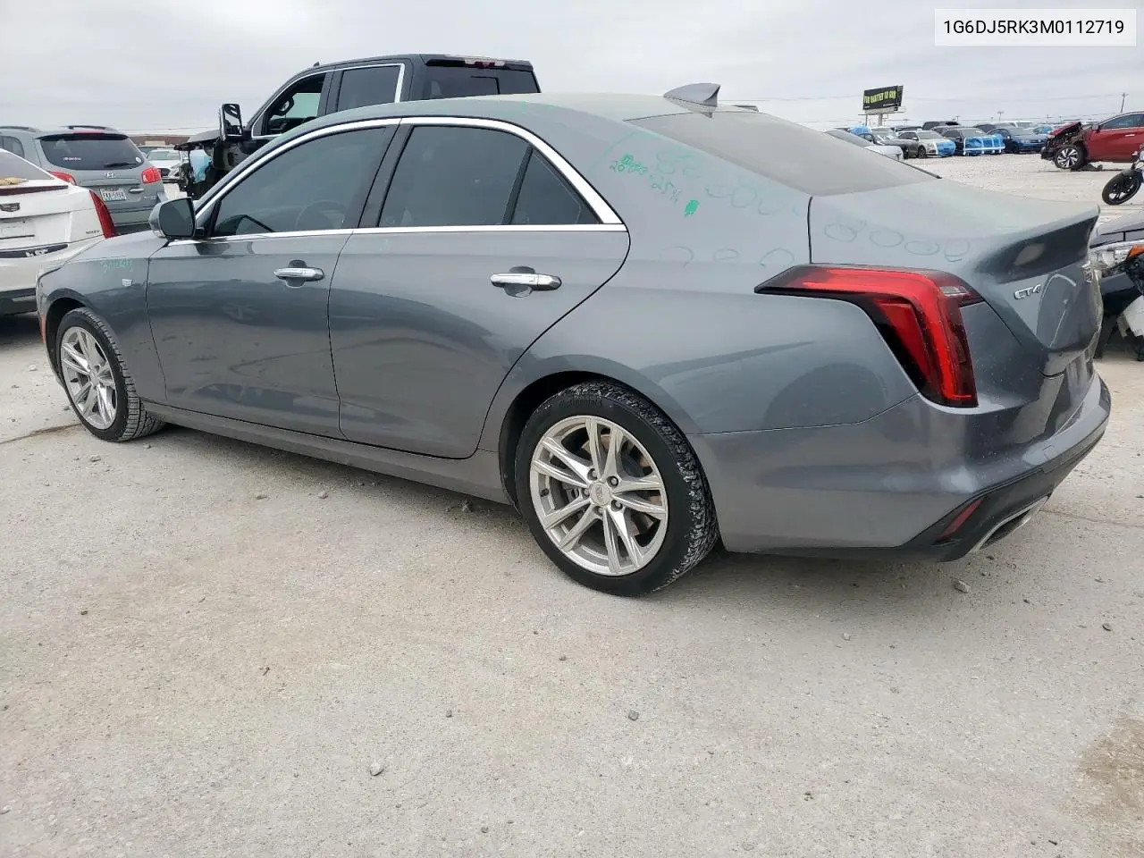 2021 Cadillac Ct4 Luxury VIN: 1G6DJ5RK3M0112719 Lot: 51772445