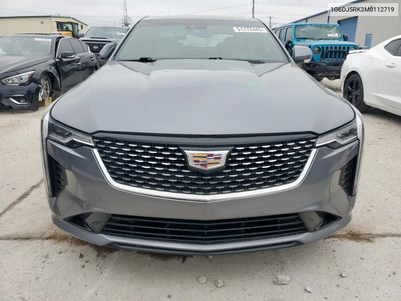 2021 Cadillac Ct4 Luxury VIN: 1G6DJ5RK3M0112719 Lot: 51772445
