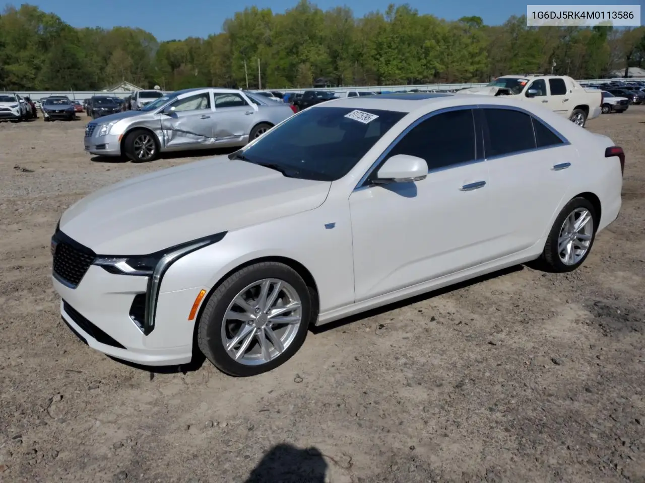2021 Cadillac Ct4 Luxury VIN: 1G6DJ5RK4M0113586 Lot: 51775795