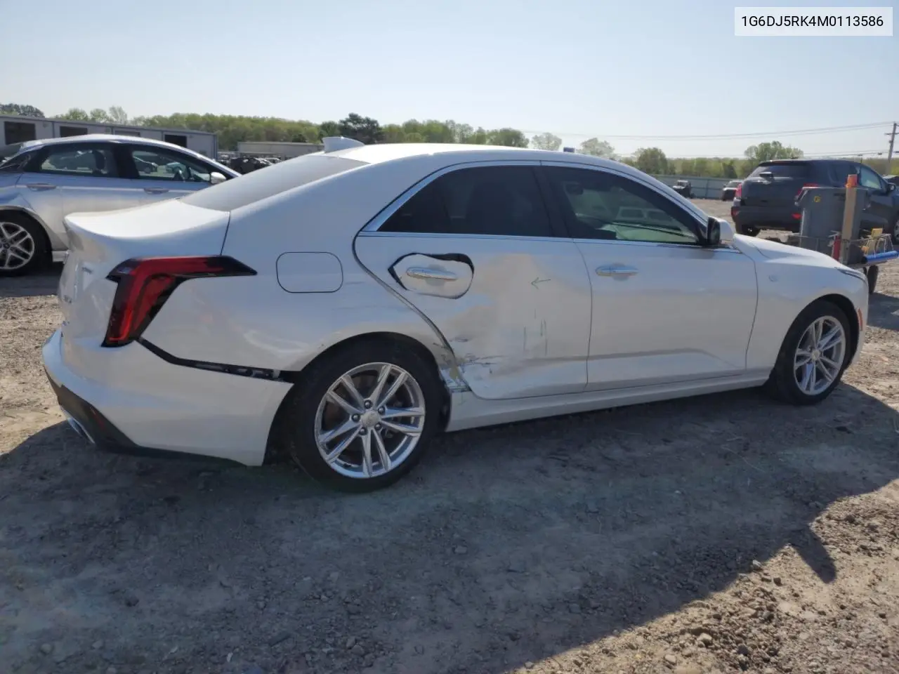 2021 Cadillac Ct4 Luxury VIN: 1G6DJ5RK4M0113586 Lot: 51775795