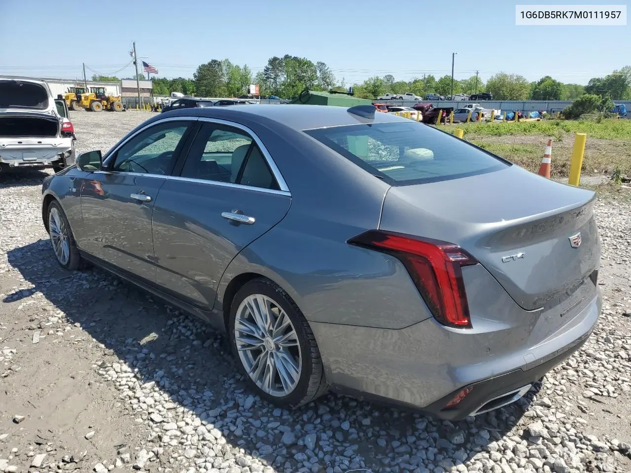 2021 Cadillac Ct4 Premium Luxury VIN: 1G6DB5RK7M0111957 Lot: 52317635
