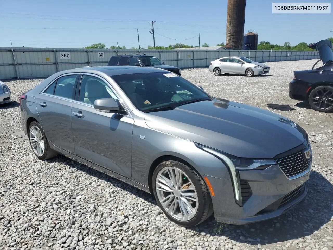 2021 Cadillac Ct4 Premium Luxury VIN: 1G6DB5RK7M0111957 Lot: 52317635