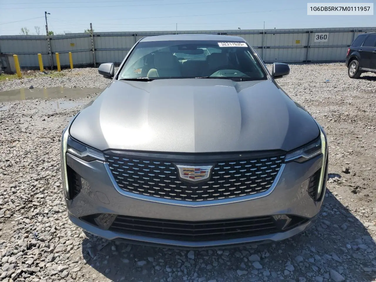 2021 Cadillac Ct4 Premium Luxury VIN: 1G6DB5RK7M0111957 Lot: 52317635