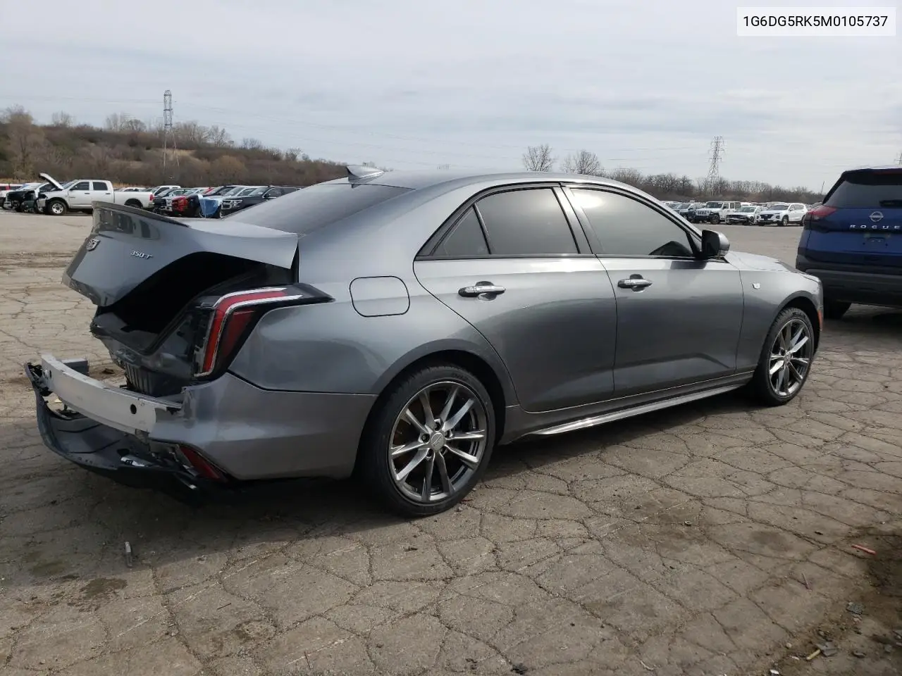 2021 Cadillac Ct4 Sport VIN: 1G6DG5RK5M0105737 Lot: 53405605