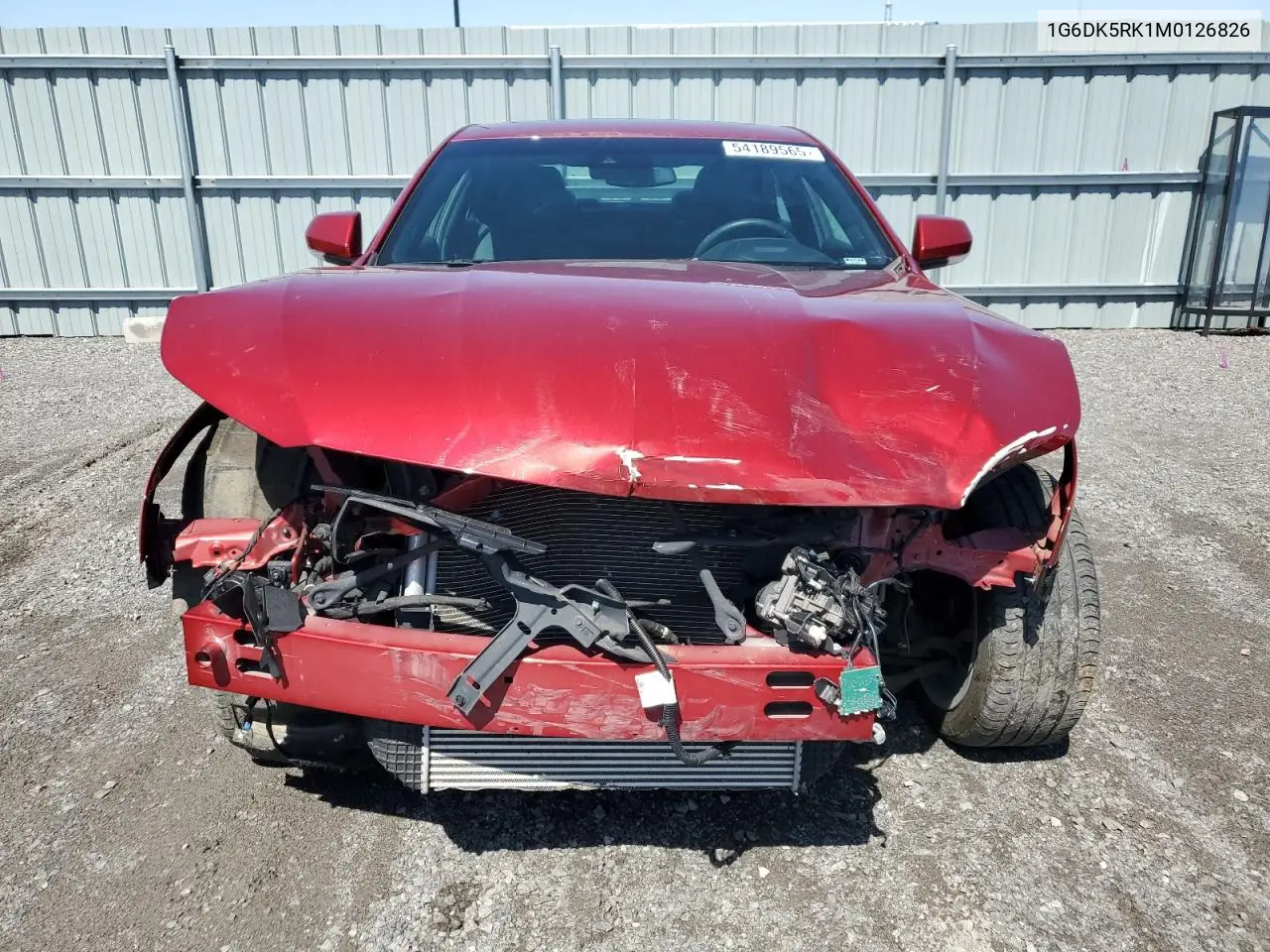 2021 Cadillac Ct4 Luxury VIN: 1G6DK5RK1M0126826 Lot: 54189565