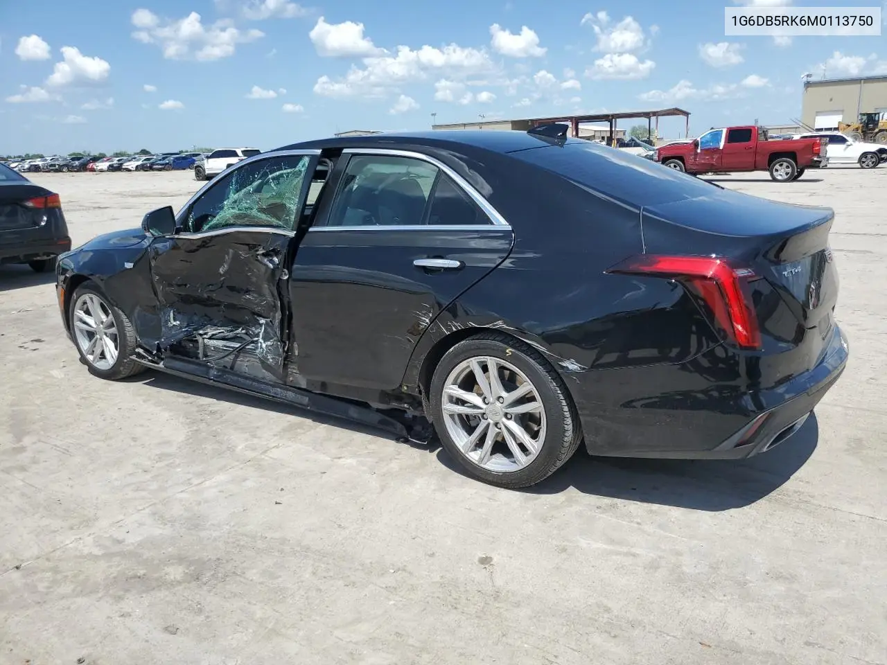 2021 Cadillac Ct4 Premium Luxury VIN: 1G6DB5RK6M0113750 Lot: 54255545