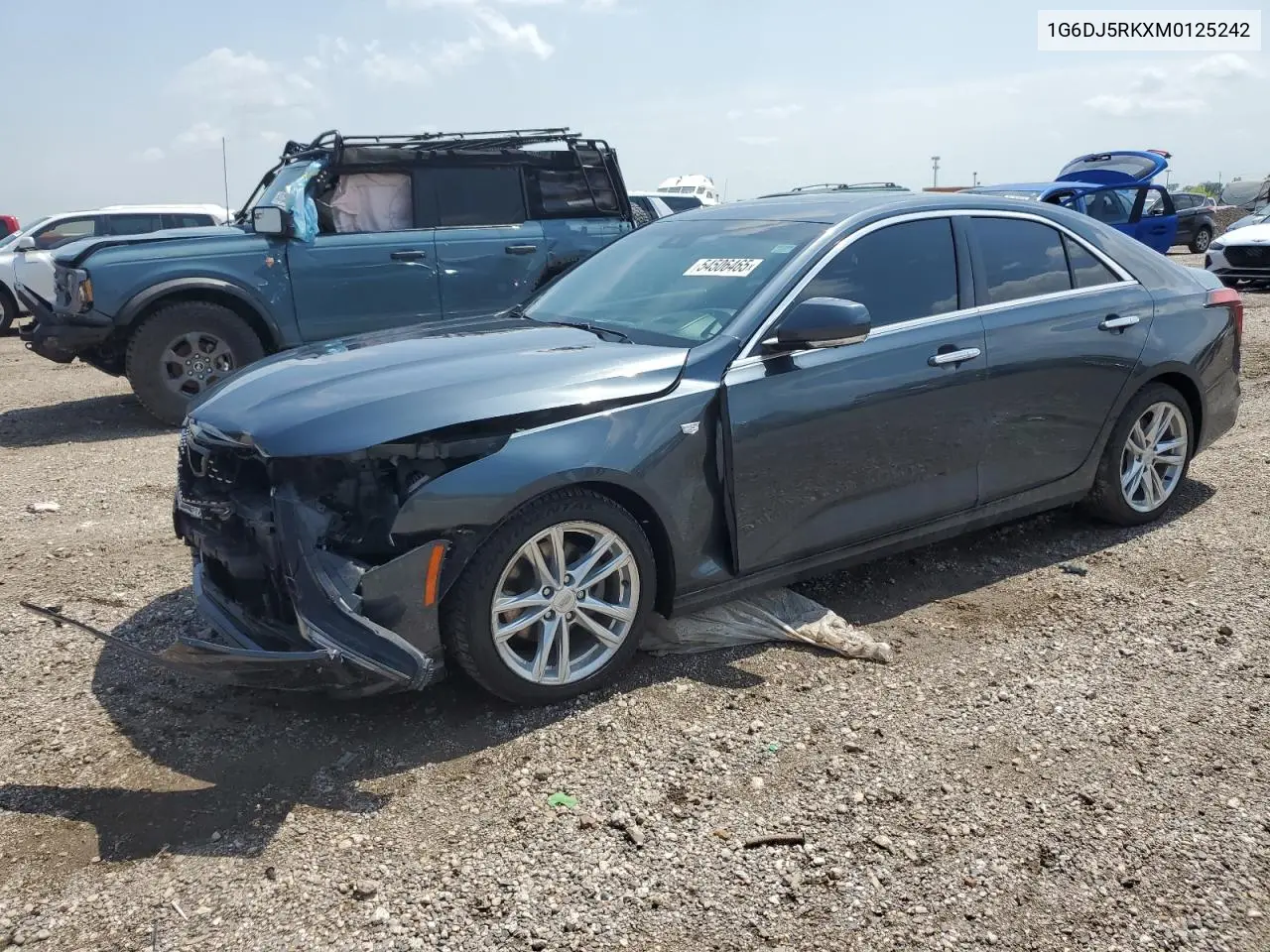 2021 Cadillac Ct4 Luxury VIN: 1G6DJ5RKXM0125242 Lot: 54506465