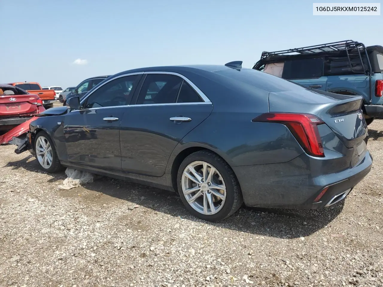2021 Cadillac Ct4 Luxury VIN: 1G6DJ5RKXM0125242 Lot: 54506465