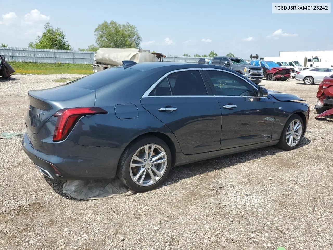 2021 Cadillac Ct4 Luxury VIN: 1G6DJ5RKXM0125242 Lot: 54506465
