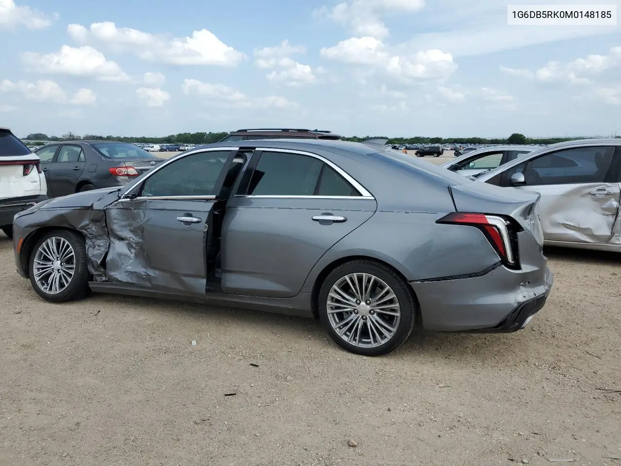 2021 Cadillac Ct4 Premium Luxury VIN: 1G6DB5RK0M0148185 Lot: 54930575