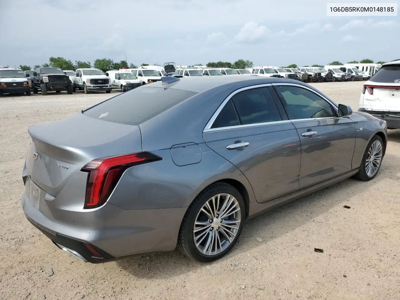 2021 Cadillac Ct4 Premium Luxury VIN: 1G6DB5RK0M0148185 Lot: 54930575
