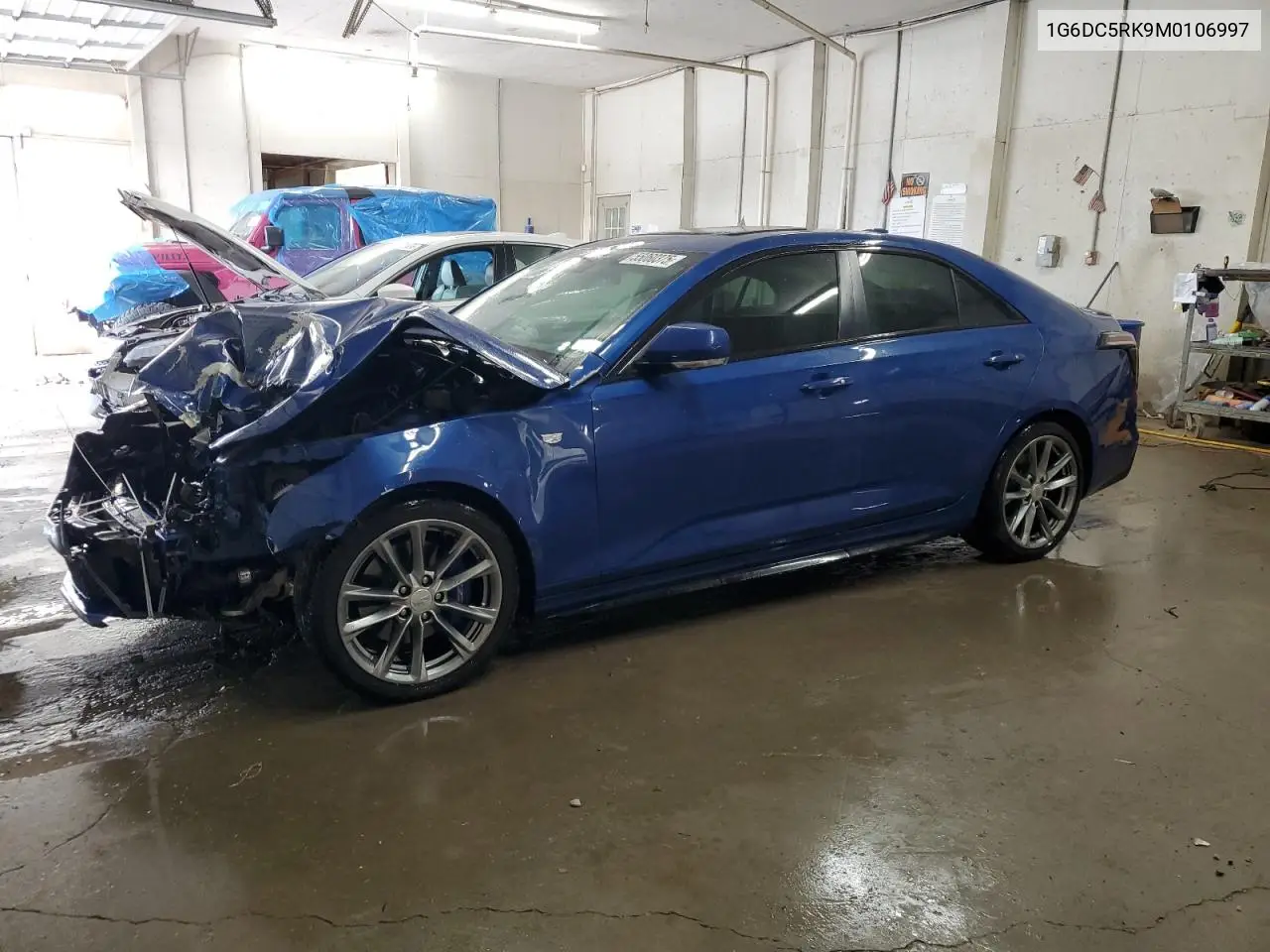 2021 Cadillac Ct4 Sport VIN: 1G6DC5RK9M0106997 Lot: 55060375