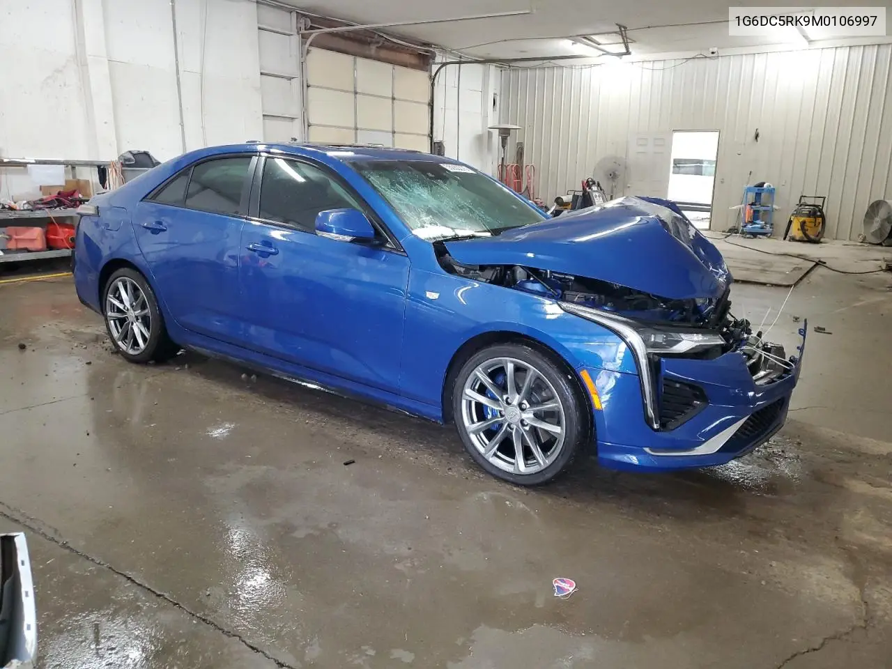2021 Cadillac Ct4 Sport VIN: 1G6DC5RK9M0106997 Lot: 55060375
