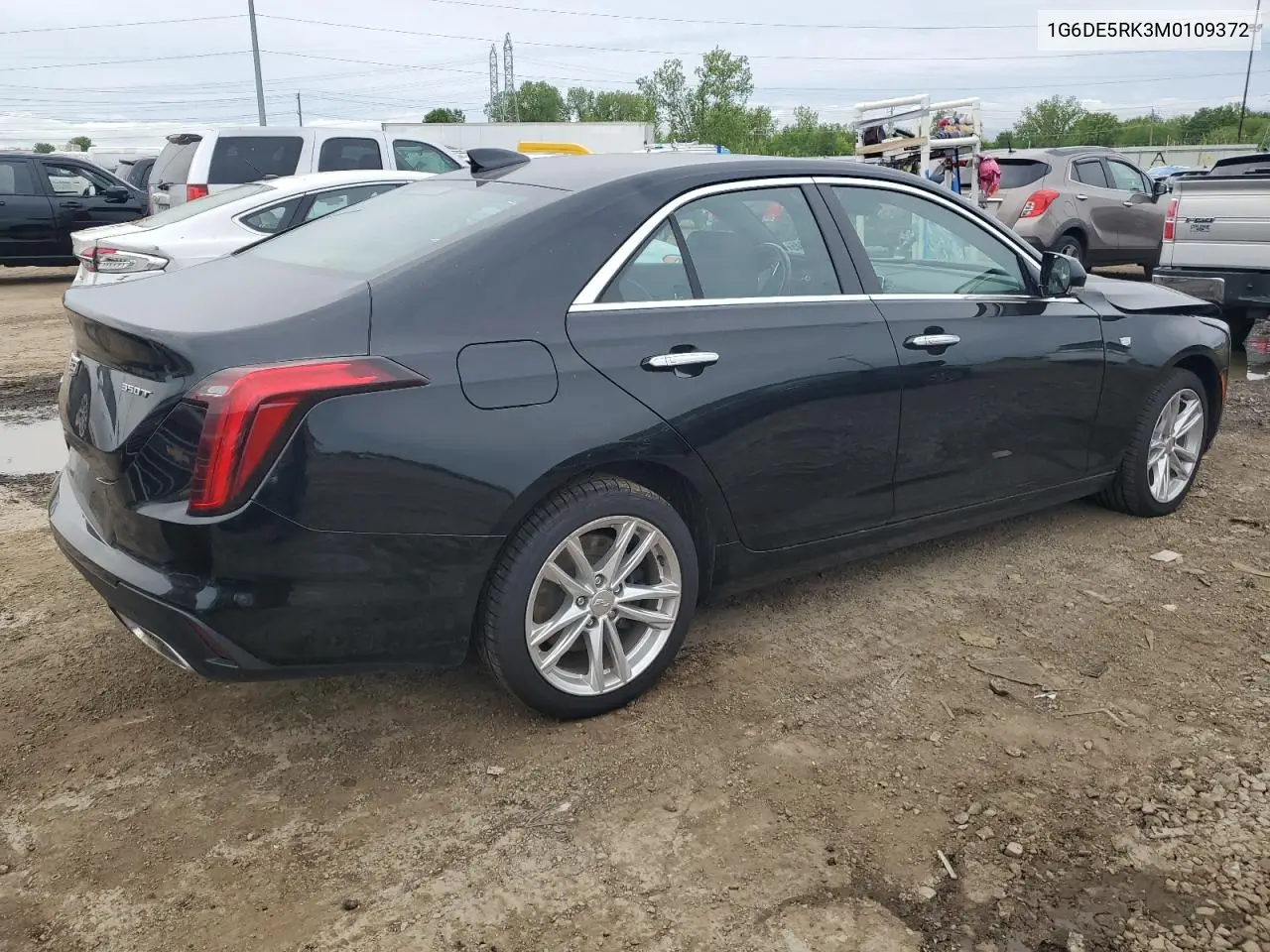 2021 Cadillac Ct4 Luxury VIN: 1G6DE5RK3M0109372 Lot: 56715945