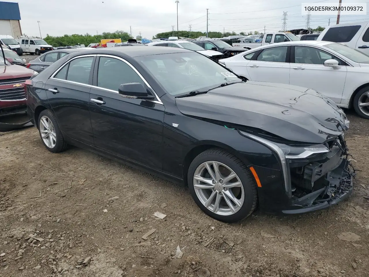 2021 Cadillac Ct4 Luxury VIN: 1G6DE5RK3M0109372 Lot: 56715945